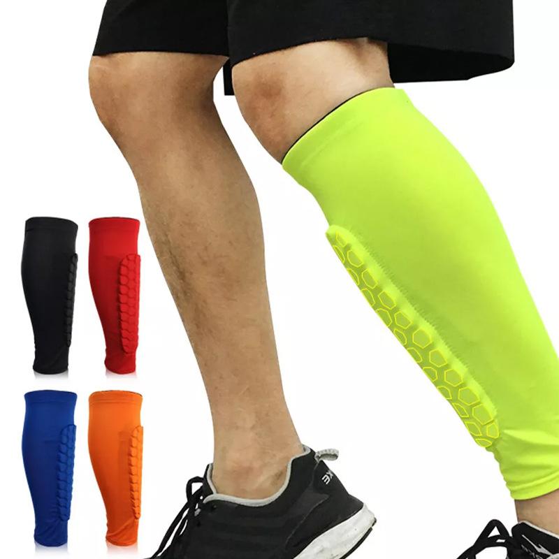 EVA Waben Wadenschutz Silikon Rutschfest Waben Basketball Fußball Reiten Antikollisions Atmungsaktiver Sport Schienbeinschoner