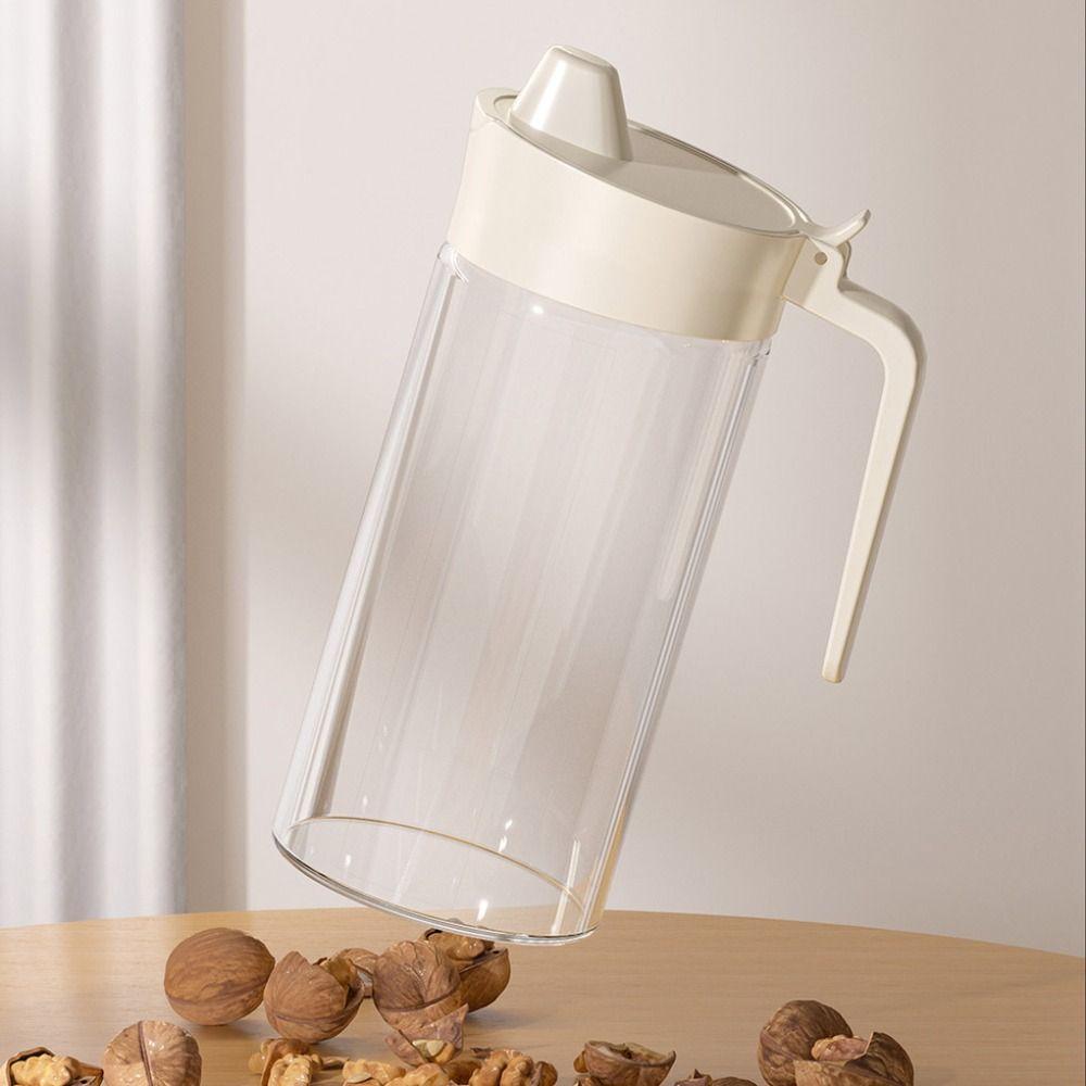 Curved Handle Glass Oil Dispenser 500ML Oil Bottle New Seasoning bottle Restaurant