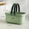 Plastic Storage Baskets With Handles, Shower Caddy Shelf Organizers Basket For Bathroom, Kitchen, Dorm Room Basket Bathroom
