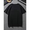 Men's Summer 100% Cotton T Shirt with Basketball Print Short Sleeved Top Suitable for Basketball Enthusiasts and Daily Wear