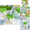 Lovable Short Plush Chicken Doll Perfect Creative Keychain And Bag Charm