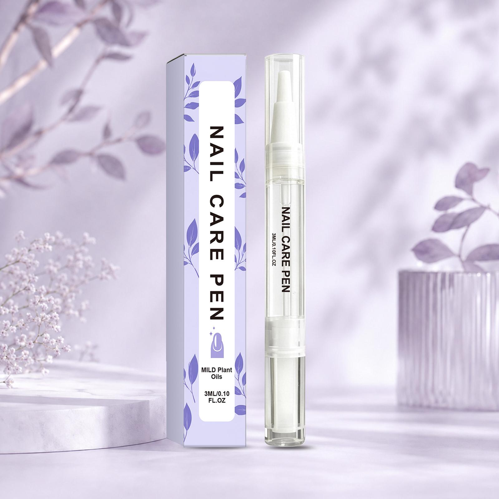 

Nail Care Pen with Mild Plant Oils for Nail and Cuticle Nourishment Easy Application Portable Design Suitable for Daily Use One Size белый