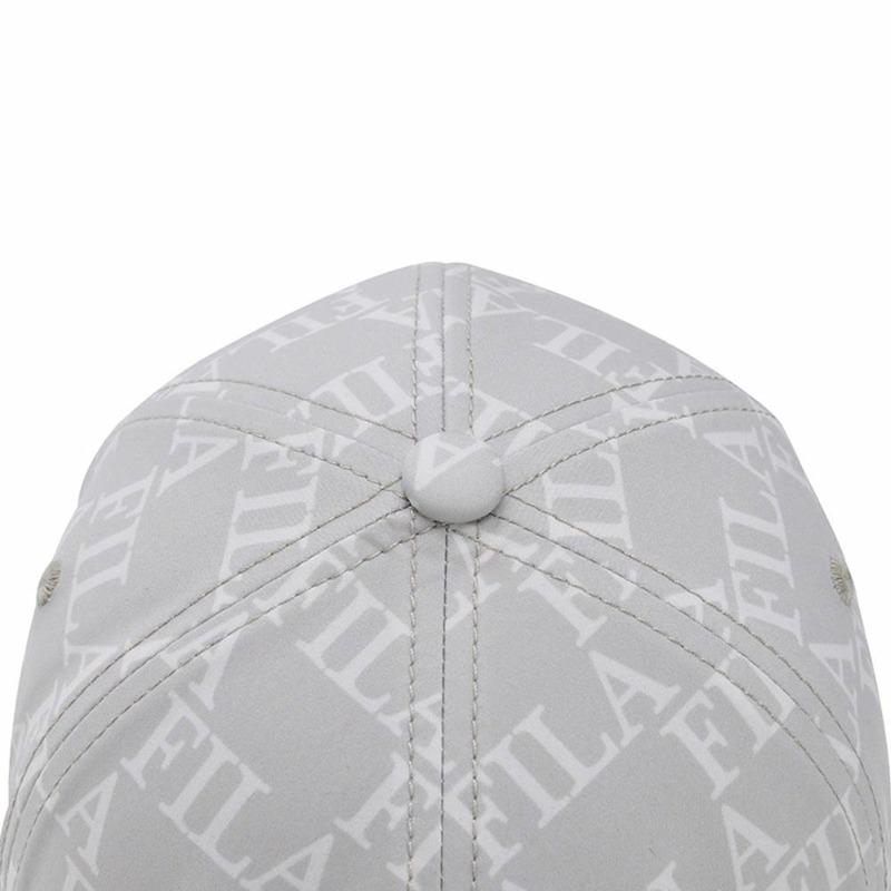 FILA Lifestyle Fashion Trendy Versatile Casual Polyester Fiber Peaked Cap Unisex Couple Style F13U528238FBG