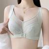 Full-cup Bra Women's Thin Anti-sagging Lace-gathering Bra Large-sized Underwear Push Up Bra