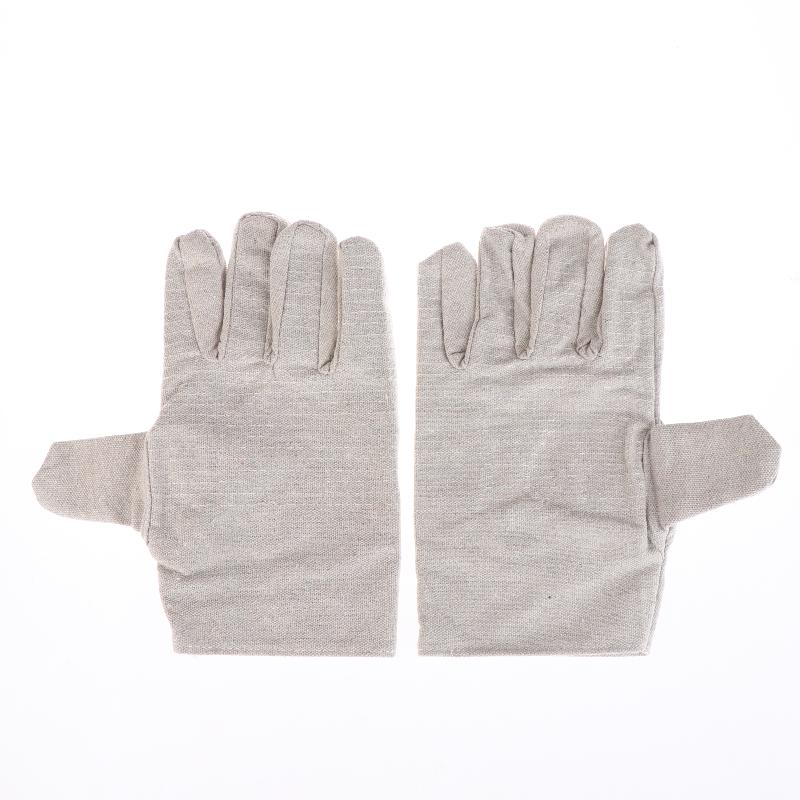 5/10/15Pair Welding Canvas Gloves Wear-Resistant And Thickened Welding Gloves Protective Labor Protection Gloves