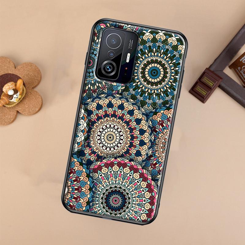 

Flowers Mandala Floral Case For Xiaomi POCO X7 X6 X5 X3 Pro F3 F5 F6 M6 Pro 13 14 Ultra 11T 12T 13T 14T Pro Cover Mi 11T (11T Pro)