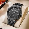 OPK 8139 Luxury Man Watch Luminous Waterproof Stainless Steel Auto Date Business Classic Quartz Men's Wristwatch
