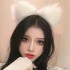 Ice fruit sexy plush fox cat ears headband live streaming host hairpin cute beast ears head