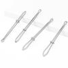 4/8 Pcs Drawstring Threader Tool Set Stainless Steel DIY Rope Wiring Clips Sewing Tool Easy Draw String Clip Replacement
