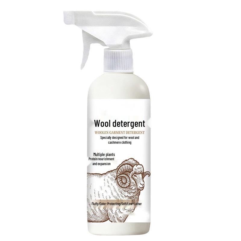 Wool & Cashmere Detergent: Anti-Shrink, Color Protect, Softness Enhancer for Woolen Sweaters