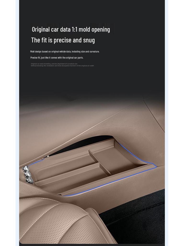 Leapmotor C11 2026 Lower Console Divider for 26 Models - Car Interior Storage Accessory