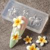 3er-Pack Professionelle Nail Art Formen Blumenform Kleine Zubehörform Nägel Dekorative Formen für Maniküre Dekorationen