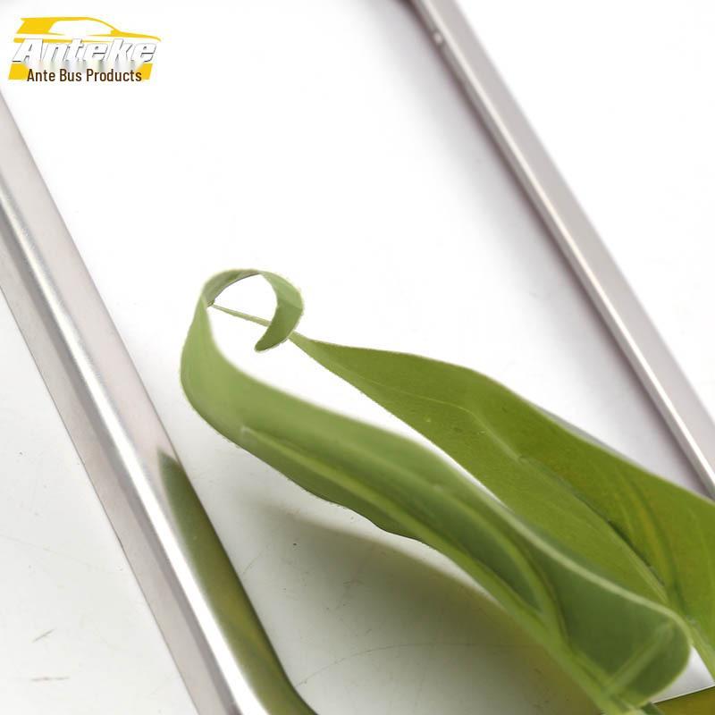 Edelstahl Leseleuchtenabdeckung für Hongguang S - Dekorative Blende mit hellem Ring vorne & hinten