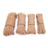 Natural Vintage Jute Rope String 4/6/8mm DIY Jute Cord Twine Ribbon Crafts Sewing Handwork Gift Wrap Home Decoration