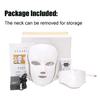 7 Colors LED Light Facial Mask Photon Face Neck Mask Rejuvenation Face Mask Machine Household Beauty Light Therapy