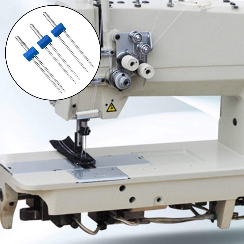 3PCS 2/3/4MM Double Twin Needles Double Twin Sewing Pins Sewing Machine Accessories