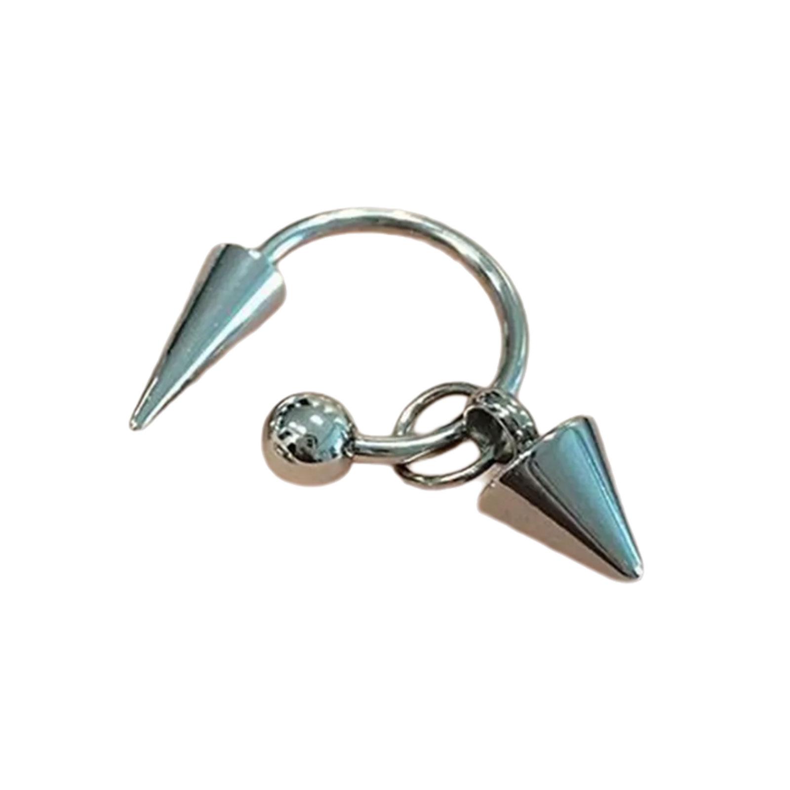 

Современные Клипсы для Ушей Стальные Ear Cuff для Чувствительных Ушей Модный Унисекс Аксессуар Идеи для Подарков 12