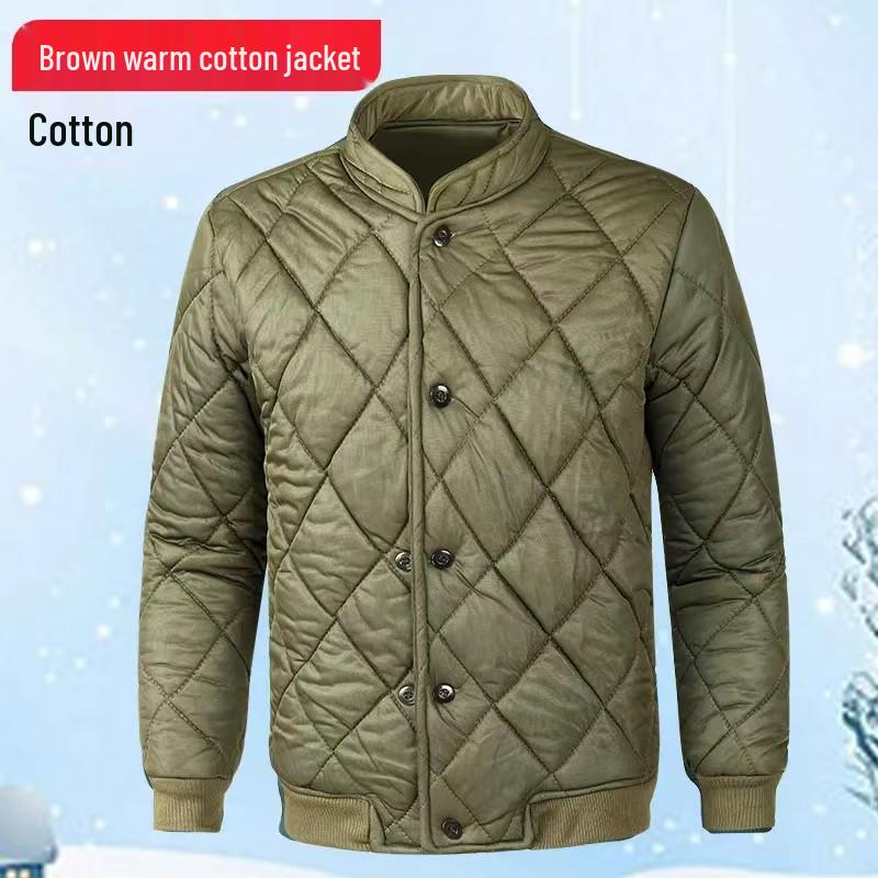 Zero Three Thermal Elastic Cotton Outfit: Warm Jacket & Pants for Outdoor Winter and Cold Storage Activities