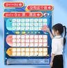 Autocolant de perete cu alfabetul Pinyin chinezesc Pronunție inițială și finală Clasa întâi Artefacte de învățare pentru antrenament fonetic Copii's