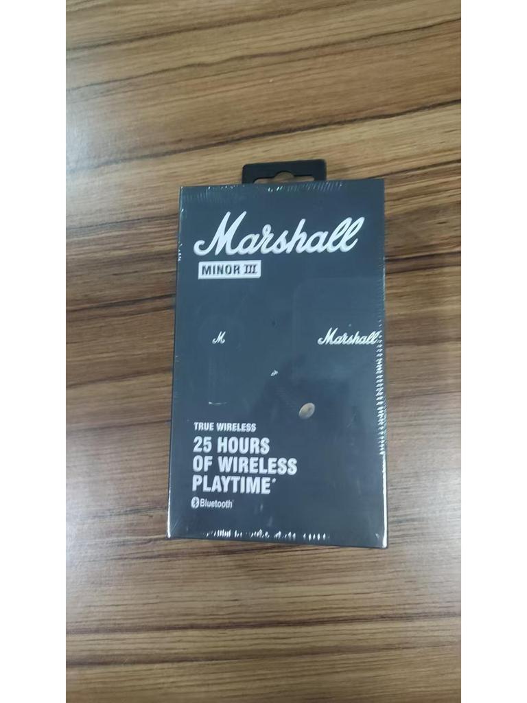 Marshall Minor III Third-Gen In-Ear Bluetooth Wireless Earphones, Cross-Border Compatibility