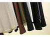 2024 Women's Black & White Color Block Raglan Long Sleeve Retro T-Shirt - Spring/Summer Loose & Slimming Base Layer