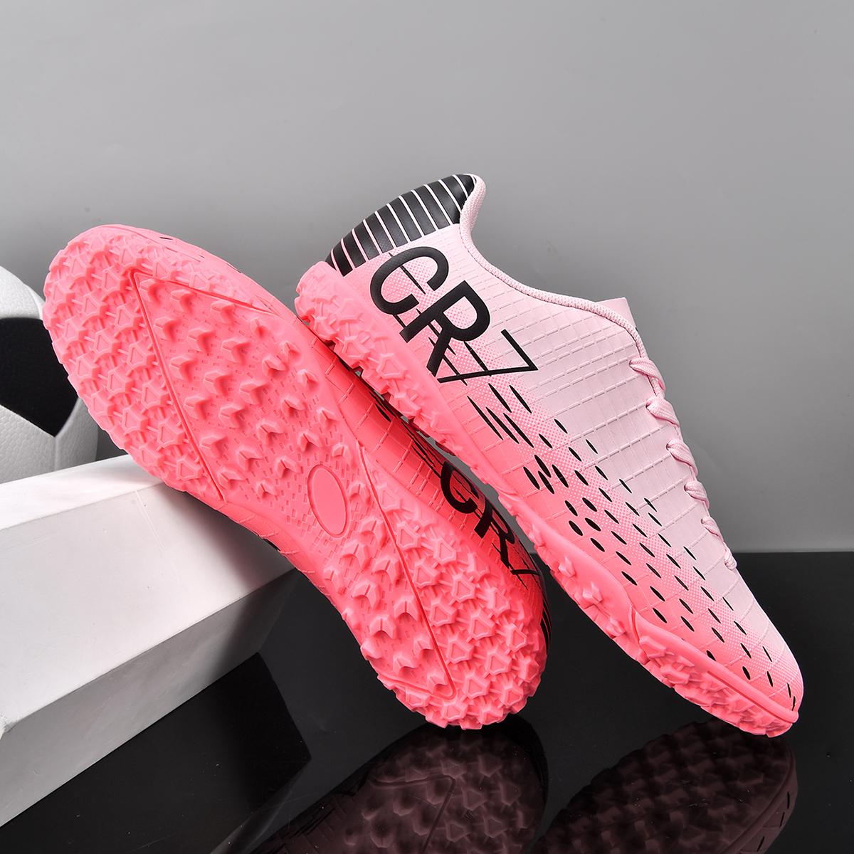 

Men s TF/FG Soccer Field Boots Teenager s Football Sport Boots Non-slip Grass Training Sneakers Artificial Quality Grass Footwear 35