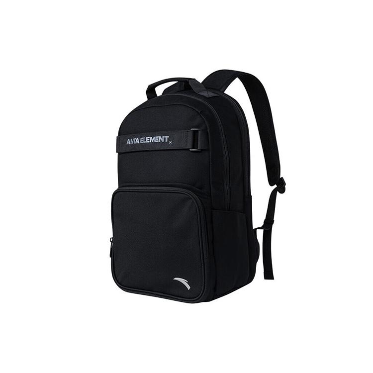 New Anta Variety Training Collection Fabric Backpack Unisex Black 992237153R-1