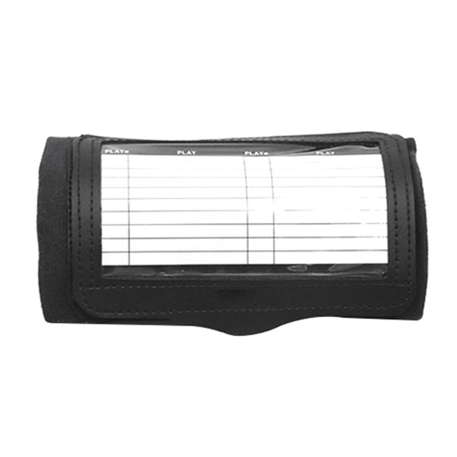 

Multifunctional Football Play Wristbands Playbook Wristband Wrist Coach for Basketball Softball Baseball & More Sports чёрный