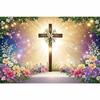 Christening Decoration Party Boy Holy First Communion Backdrop Girl Baptism Background Kid  Banner Baby Shower Photography Props