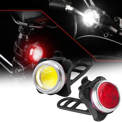 3 LED Bike Taillight With USB Rechargeable Cycling  Tail Clip Light Lamp Bike Light Luz Bicicleta  Accessories