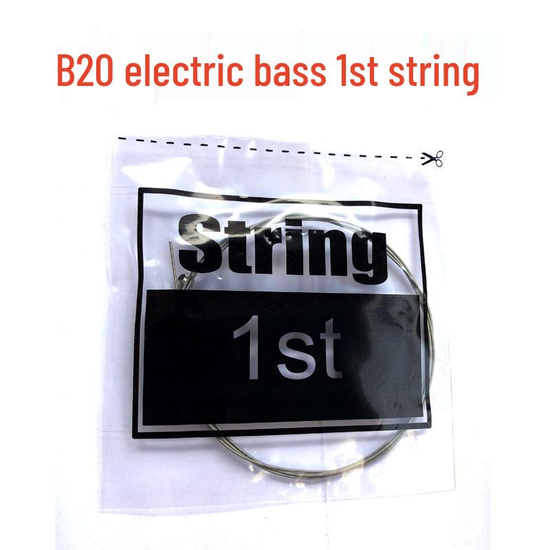 Unisex B20 Nickel Alloy Electric Bass Strings - Four-String Accessories
