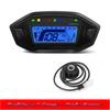 LED Digital Meter Motorcycle Speedometer Adjust Backlight ODO TRIP KMH MPH for 2-4 Cylinders Engines Motor instruments For Honda