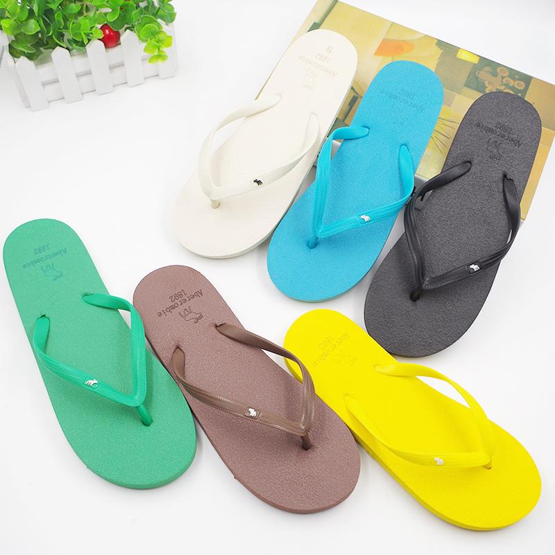 Sommer Hausschuhe Damen Flip Flops Strandsandalen rutschfeste Casual Flache Schuhe Pantoffeln Indoor Hausschuhe für Herren Outdoor Slides