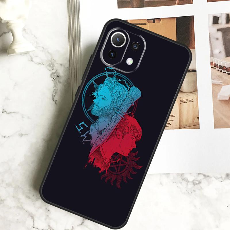 Supernatural Symbol Cover For POCO M6 X6 Pro X3 X4 X5 M5s F3 F5 Xiaomi 13T Pro 11T 12T 12 13 Lite 14 Ultra Case