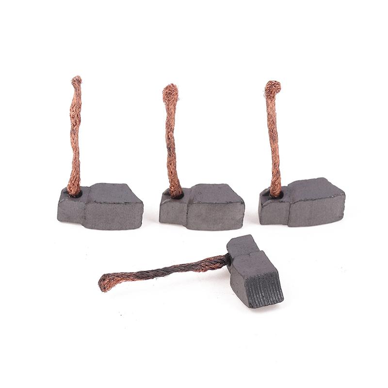 

4 шт. Автомобильные электродвигатели вентилятора 8*9,7*22 мм Мотор вентилятора автомобиля Щетки Угольные щетки DIY аксессуары