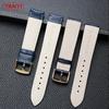 Bracelet en cuir véritable de couleur bleue pour bracelet de montre Citizen Rossini 14 16 18 20 mm 21 m 22 mm 23 mm en gros