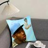 TTyler The CreatorR Singer Cushion Cover Pillowcase Ultra Soft Skin Friendly Fabric Cloud Like Comfort Concealed Zipper
