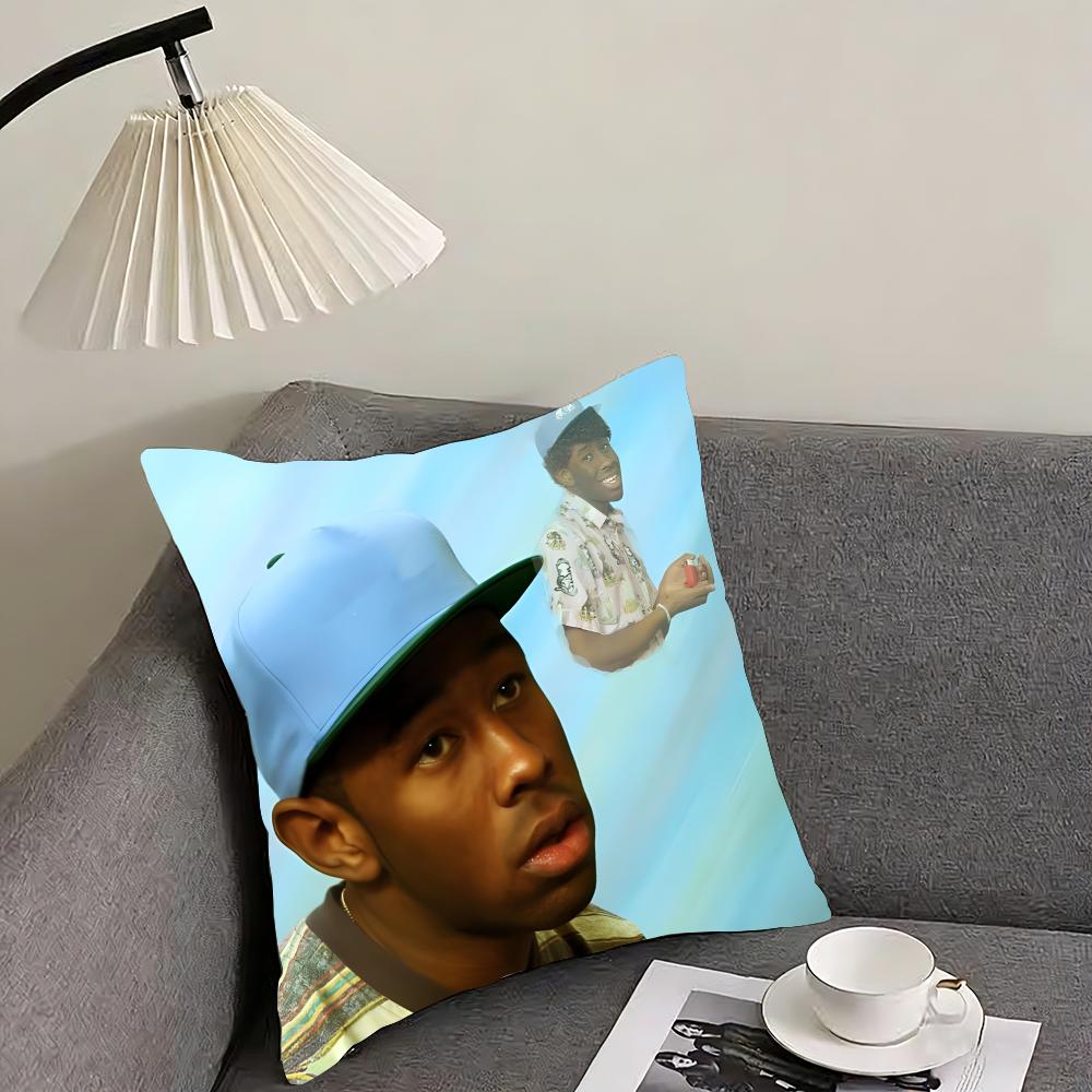 TTyler The CreatorR Singer Cushion Cover Pillowcase Ultra Soft Skin Friendly Fabric Cloud Like Comfort Concealed Zipper