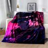 3D Cartoon Jojo's Bizarre Adventure Anime Blanket,Soft Throw Blanket for Home Bedroom Bed Sofa Travel Picnic Office Cover Kids