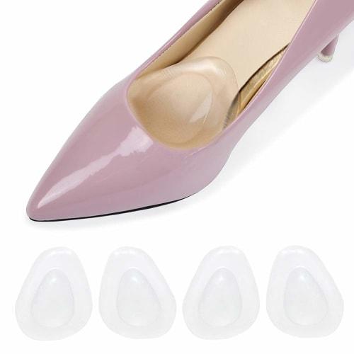 

Toe Insoles, Anti-Slip Gel Pads, Foot Massage, Prevents Blisters, Cushioned Toe Pads, Pump Heel Insoles, Anti-Slip Gel, Metatarsal Pads (Set of 4, 2 P