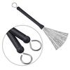 2Pcs Nylon Drum Brushes Drum Stick Brushes Percussion Drum Brush Stick for Jazzes Acoustic Playing Music Lover
