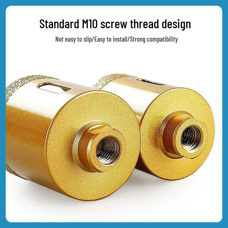 Angle Grinder Hole Saw for Stone, Tile, Marble, and Rock Drilling