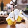 Søt Søt Fruktskrell Lite Bananheng Plysjlekeduk Dukkeveske Hengende dekorasjon Nøkkelring Dukke Dukke Dukke Dukke