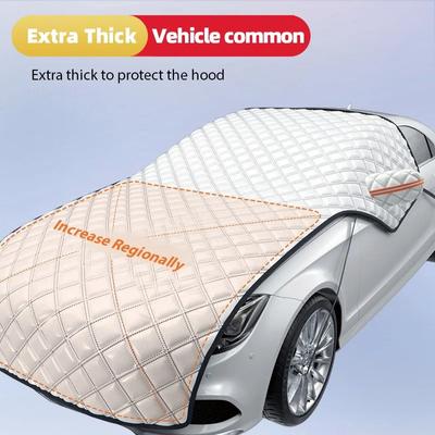 Universal Car Cover Hail Protector Half Cover Thicken Car Snow Cover Extra Large Anti-hail Outdoor Waterproof Sunshade Protector