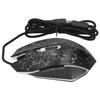 Mouse Wired Colorful Glowing Gaming USB Ultra Accuracy Internet Computer Accessories(Black )