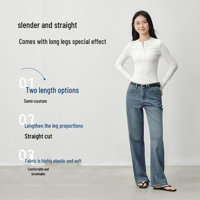 Women's High-Stretch Loose Fit Jeans
