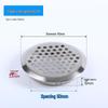 Stainless Steel Round Mesh Vent Cover for Cabinet or Wardrobe
