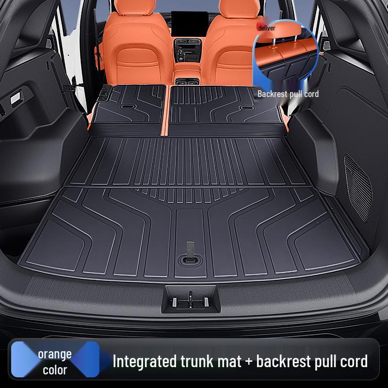 L6 Trunk Mat TPE25: Integrated Tail Box Mat for Car Interior Decoration and Modification.