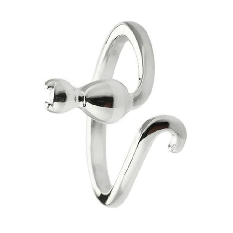 Crochet Rings for Finger Adjustable Size Yarns Knitting Rings Open Finger Rings