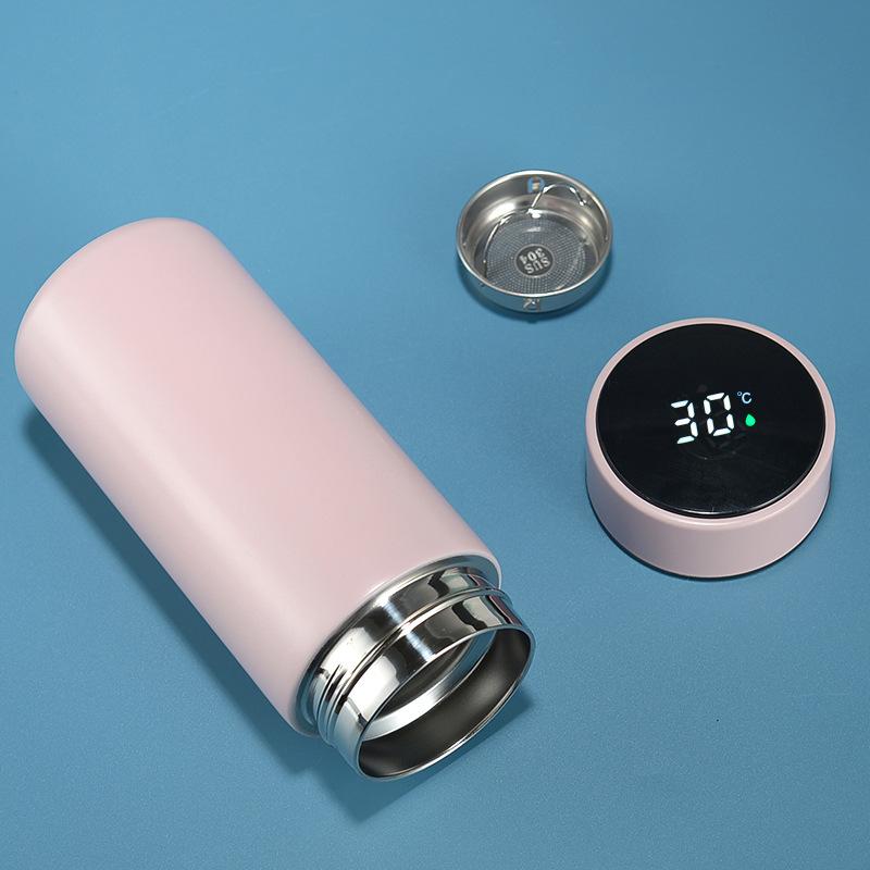 316 Stainless Steel Thermos Cup Mini Pocket Cup, Wind Intelligent Temperature Display, Boys And Girls School Water Cup